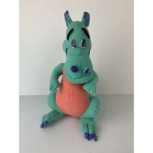 RARE LIBERTY TOY DRAGON 11" PLUSH STUFFED ANIMAL 1995 BIG. SILLY